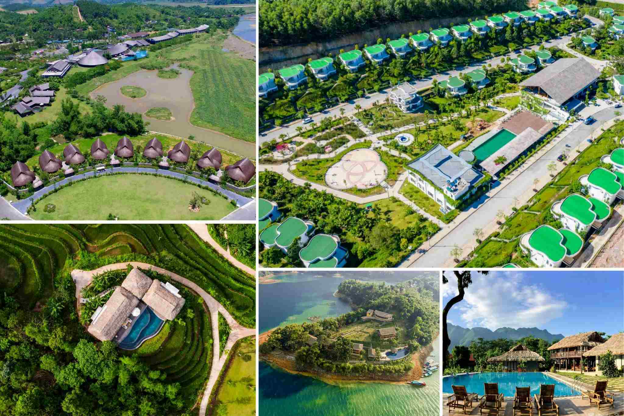 Top 7 mẫu thiết kế resort đẹp tại Hòa Bình xứng tầm đầu tư